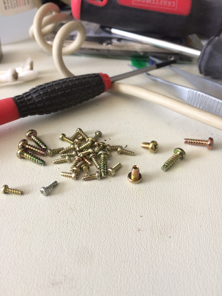 screw pile from one keyboard