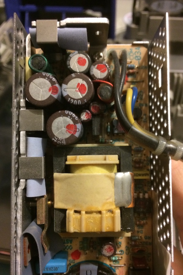 The Astec PSU opened up