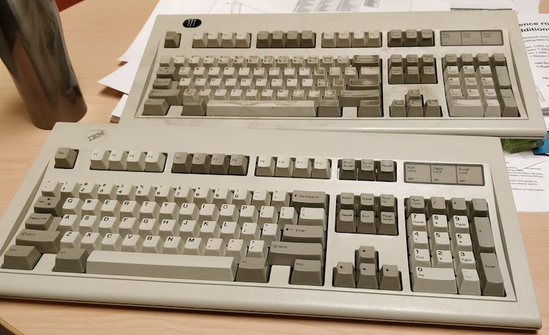 Filthy Model M being replaced