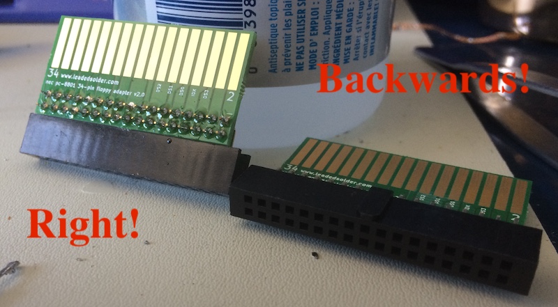 Good vs. bad part 2 (keep ignoring the terrible soldering job)