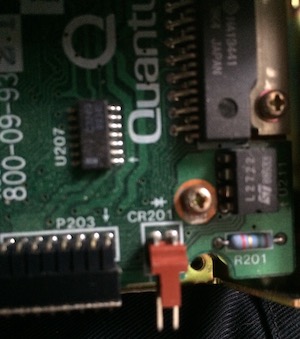 Quantum LED pins