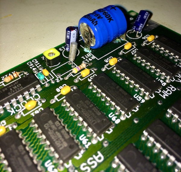 A501 memory expansion battery damage part 1