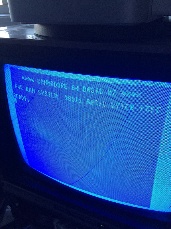 C64 video cable is working