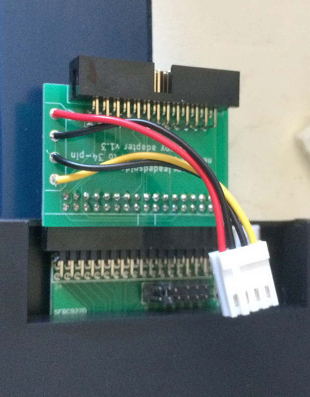 Floppy Adapter Board Works For The Pc98 Leaded Solder