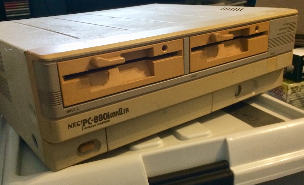 NEC PC-8801mkIISR unpacked