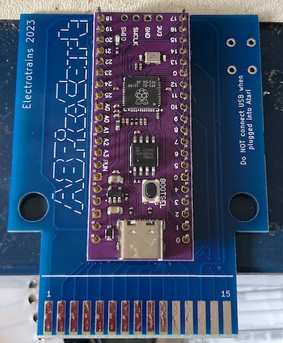 A dry-fitted A8PicoCart