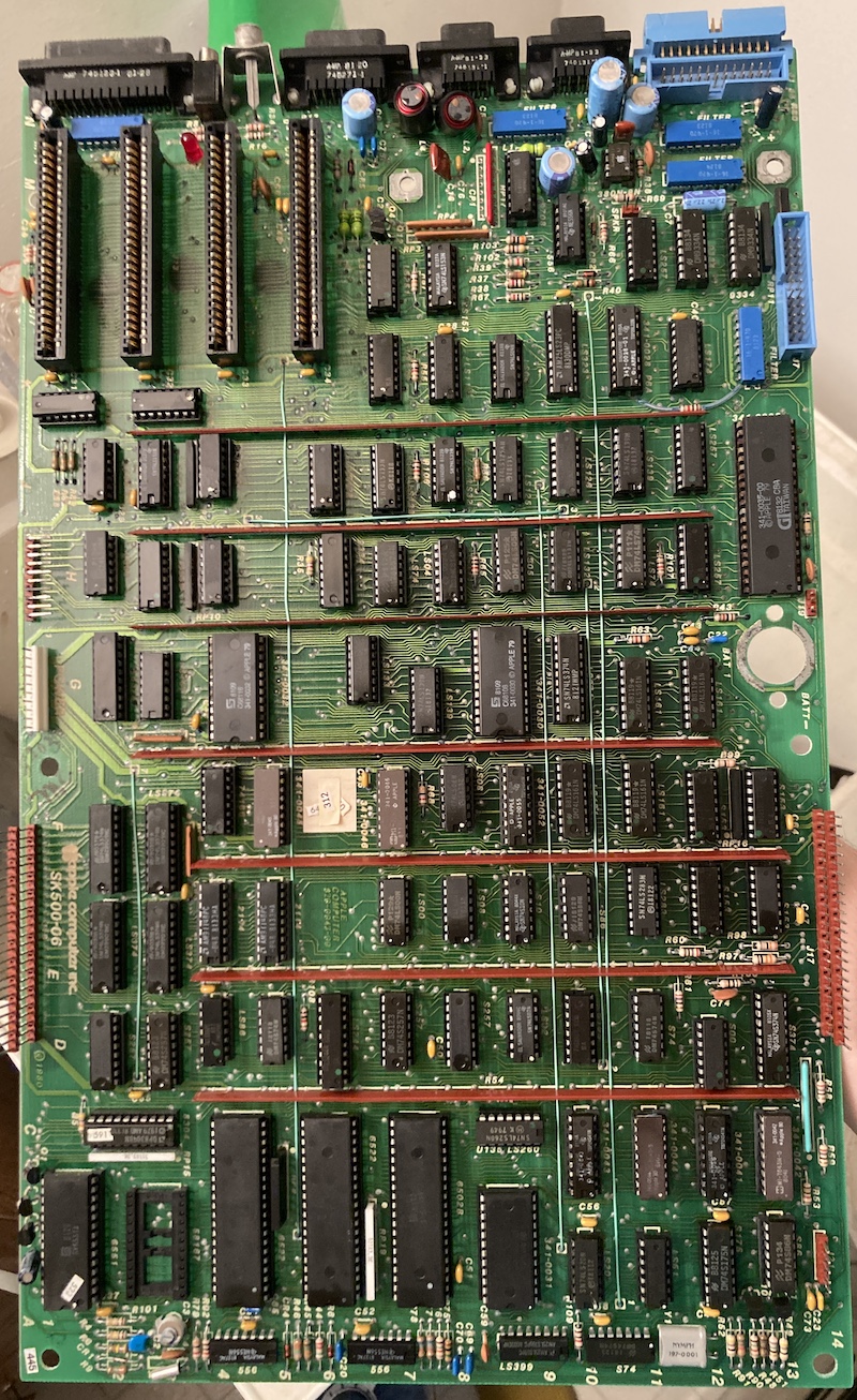 The board is now much cleaner.