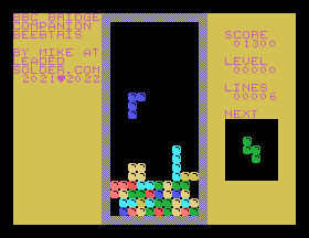 The indicator for the "Next Piece" is shown in the lower right.