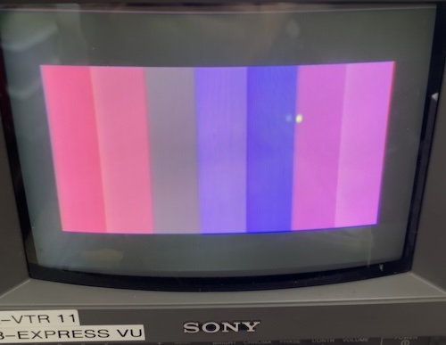 The AV mod is showing some basic colours in pastel-o-vision.