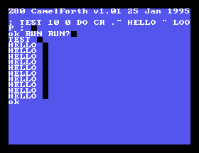 I have written a very simple 1 to 10 "do loop" program where I also managed to fumble how to run it.