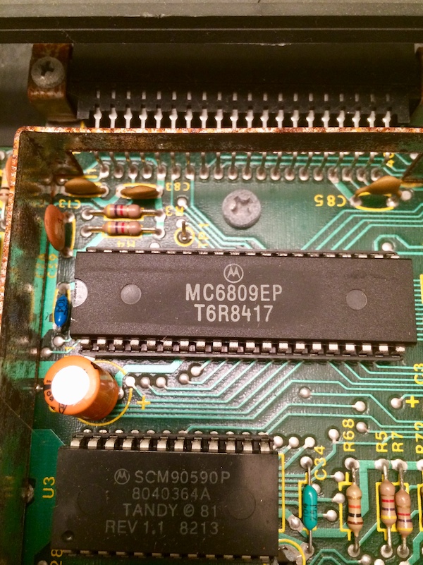 CoCo Motorola 6809 CPU