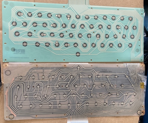 The new membrane is unpacked, showing that it is much nicer than my rusty old one.