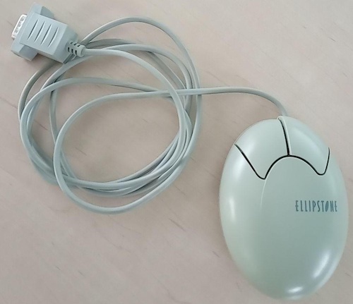 The M-98-ES Ellipstone mouse, as shown in the listing ad.
