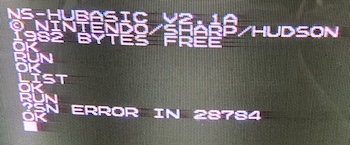 The complaint SN ERROR IN 28784