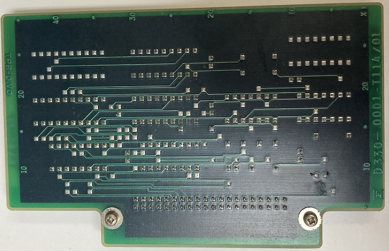 The backside of the other card.