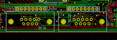 The Leako controller ports are pointing the right way. Also check out how much more stuff is going on underneath them than the Soggy. That extra board room really did make things easier.