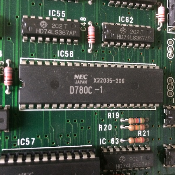 The D708C-1 Z80 CPU