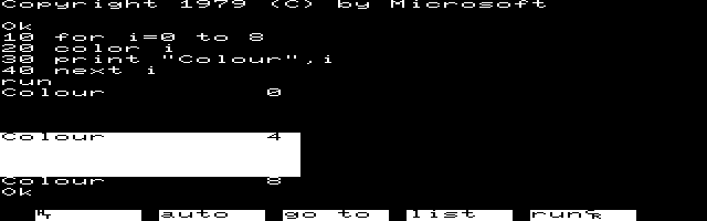 A squashed 200-line-tall image from MAME. It's exactly the same as the above image in terms of non-colour.