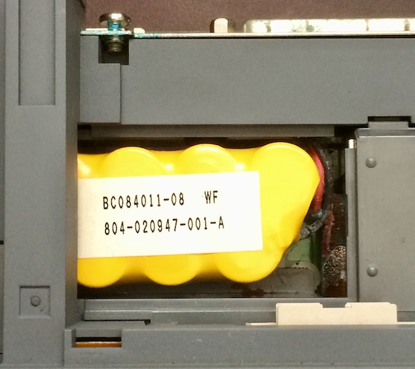 The backup battery that leaked. It says on the top: BC084011-08 WF 804-020947-001-A.