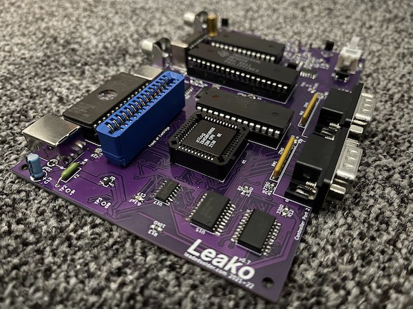 Pete's board again, at an angle, showing off the power section.