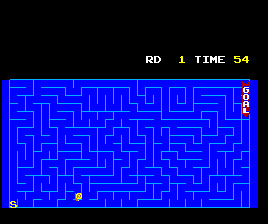 I am currently playing Snail Maze. My snail is stuck in a maze.