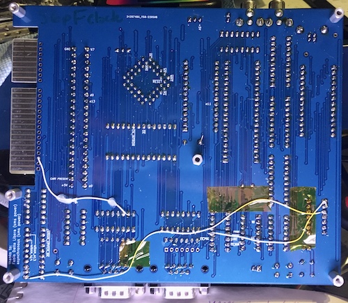 Bodging the mapper select wire so that load is inverted.