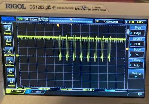 The BIOS ROM is being repeatedly selected by the CPU.