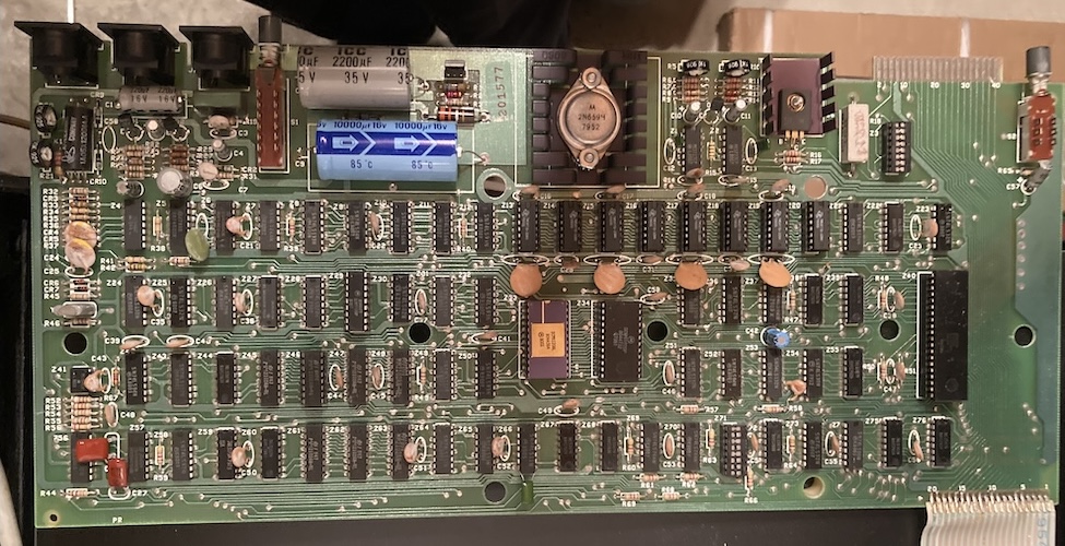 The motherboard looks very clean and nice.